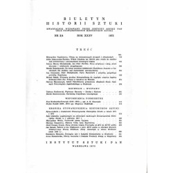 Biuletyn Historii Sztuki. R. 35 (1973). Nr 3-4 / Jan Piotr Norblin / Łazienki Królewskie / Widok Gdańska z lat 1592/93