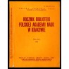 Rocznik Biblioteki Polskiej Akademii Nauk w Krakowie. R.31 (1986)