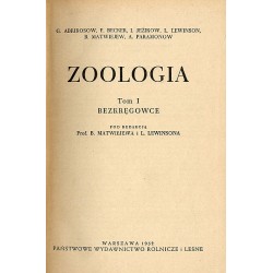 Zoologia. 2t. w 2 vol. T.1: Bezkręgowce. T.2: Strunowce