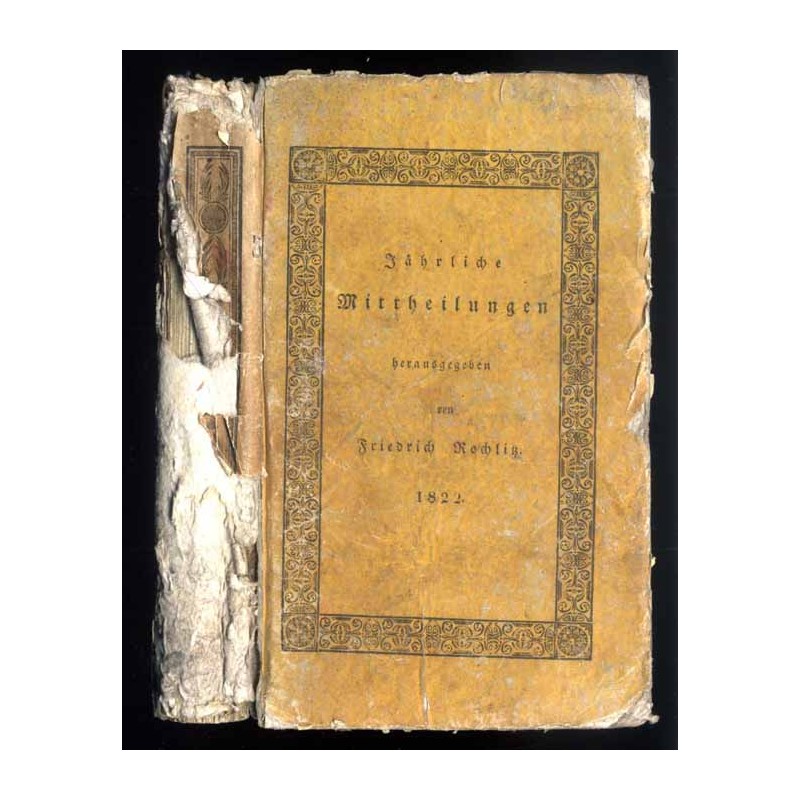 Jährliche Mittheilungen in Verbindung [Band 2:] mit Böttiger d. jüng., Bührlen, v. Fouqué, Heinroth, v. Houwald, Jacobs, v. Milt