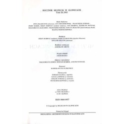 Rocznik Muzeum w Gliwicach. T.9 (1993)