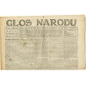 Głos Narodu. R.25 (1917). Nr 188 (10 sierpnia 1917). Wydanie poranne