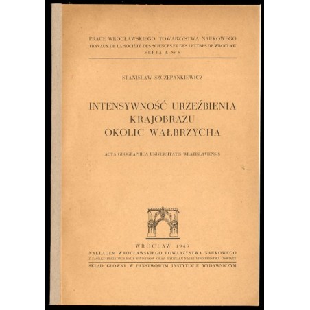 Intensywność urzeźbienia krajobrazu okolic Wałbrzycha