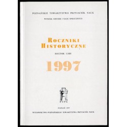 Roczniki Historyczne. R.63 (1997)