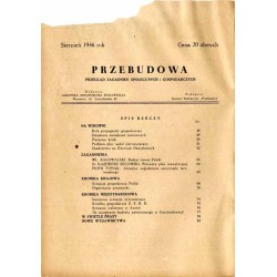 Przebudowa. Przegląd zagadnień gospodarczych. R.1 (1946). Nr 1-3 [komplet]