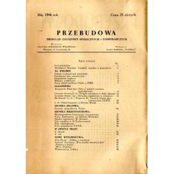 Przebudowa. Przegląd zagadnień gospodarczych. R.1 (1946). Nr 1-3 [komplet]