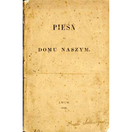 Pieśń o domu naszym