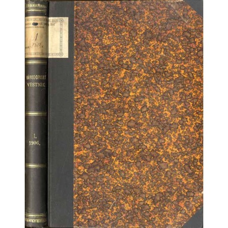 Národopisný Věstník Českoslovanský. R.1 (1906)