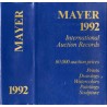 Mayer International Auction Records 1992. January 1 through December 31, 1991. Engravings, Drawings, Watercolors, Paintings, Scu