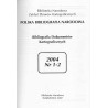 Bibliografia Dokumentów Kartograficznych. Nr 1-2 (2004)