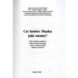 Czy koniec Śląska jaki znamy?