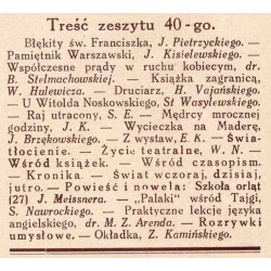 Tęcza. Ilustrowane pismo tygodniowe. R.3 (1929). Z. 40 (5 października 1929) / Zygfryd Kamiński: Św. Franciszek / Witold Noskows
