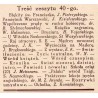 Tęcza. Ilustrowane pismo tygodniowe. R.3 (1929). Z. 40 (5 października 1929) / Zygfryd Kamiński: Św. Franciszek / Witold Noskows