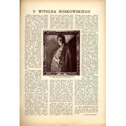 Tęcza. Ilustrowane pismo tygodniowe. R.3 (1929). Z. 40 (5 października 1929) / Zygfryd Kamiński: Św. Franciszek / Witold Noskows