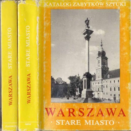 Katalog zabytków sztuki. Seria nowa. T. 11: Miasto Warszawa. Cz. 1: Stare Miasto (2 vol.)