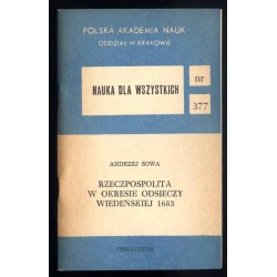 Rzeczpospolita w okresie odsieczy wiedeńskiej 1683