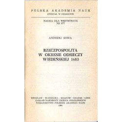Rzeczpospolita w okresie odsieczy wiedeńskiej 1683