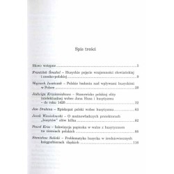 Polskie echa husytyzmu. Materiały z konferencji naukowej, Kłodzko, 27-28 września 1996