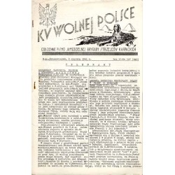 Ku Wolnej Polsce. Codzienne pismo Brygady Strzelców Karpackich. R.2 (1941). Nr 137 (243) (9 czerwca 1941)