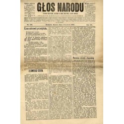 Głos Narodu. R.9 (1901). Nr 122 (1 czerwca 1901). Wydanie wieczorne