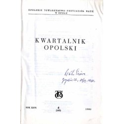 Kwartalnik Opolski. R.26 (1980). Nr 4 (103)