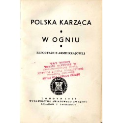 Polska karząca. W ogniu. Reportaże z Armii Krajowej