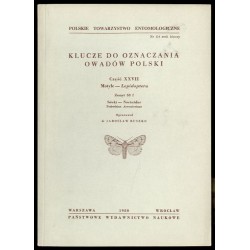 Klucze do oznaczania owadów Polski. Cz.27: Motyle - Lepidoptera. Z.53f: Sówki - Noctuidae. Podrodzina Acronictinae