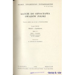 Klucze do oznaczania owadów Polski. Cz.27: Motyle - Lepidoptera. Z.53f: Sówki - Noctuidae. Podrodzina Acronictinae