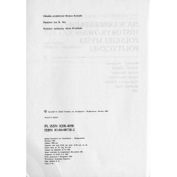 Na warsztatach historyków polskiej myśli politycznej