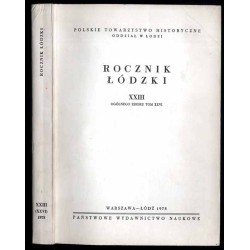 Rocznik Łódzki 23 (26) (1978)