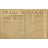 Głos Narodu. R.25 (1917). Nr 58 (9 marca 1917). Wydanie poranne