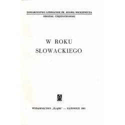 W roku Słowackiego