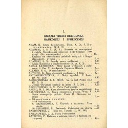 Katalog dzieł nakładowych Księgarni św. Wojciecha. Rok 1933, Listopad