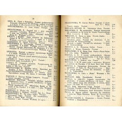 Katalog dzieł nakładowych Księgarni św. Wojciecha. Rok 1933, Listopad