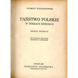 Państwo polskie w wiekach średnich. Dzieje ustroju