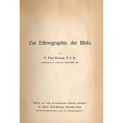 Zur Ethnographie der Bhils