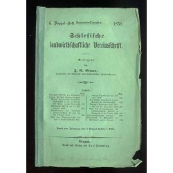 Schlesische Landwirthschaftliche Vereinsschrift. [4. Jahrgang 1858]. 6.Doppel-Heft (XI-XII 1858)
