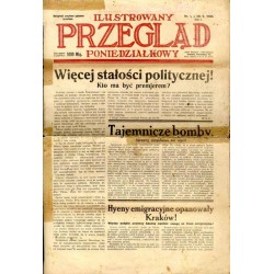 Ilustrowany Przegląd Poniedziałkowy. R.1 (1923). Nr 1 (28.V.1923) / Kraków / Krzeszowice / Jaworzno