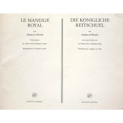 Le Maneige Royal. Die königliche Reitschuel