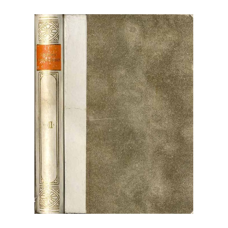 Bibliothek der Kirchenväter. Eine Auswahl Patristischer Werke in deutscher übersetzung. Reihe 1. B. 45: Chrysostomus Johannes: A