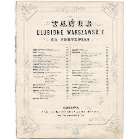 "Mährchen aus schöner Zeit". Walzer. Op. 96 [na fortepian]