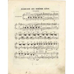 "Mährchen aus schöner Zeit". Walzer. Op. 96 [na fortepian]