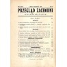 Przegląd Zachodni. Dwumiesięcznik. R.16 (1960). Nr 4 (VII-VIII 1960)