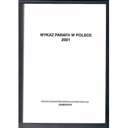 Wykaz parafii w Polsce 2001 (według diecezji). Stan na 31.12.2001 r
