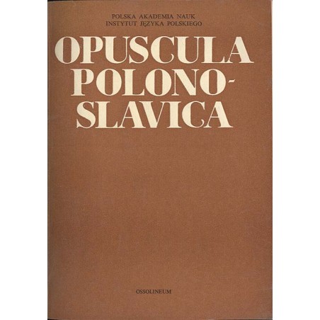Opuscula polono-slavica