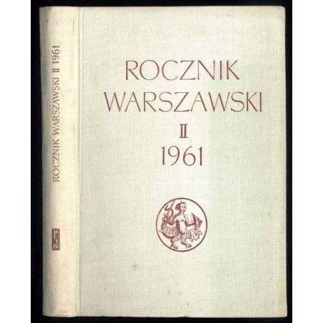 Rocznik Warszawski. R.2 (1961)