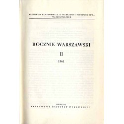 Rocznik Warszawski. R.2 (1961)