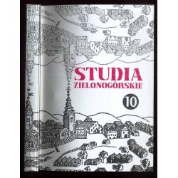Studia Zielonogórskie. T.10 (2004)