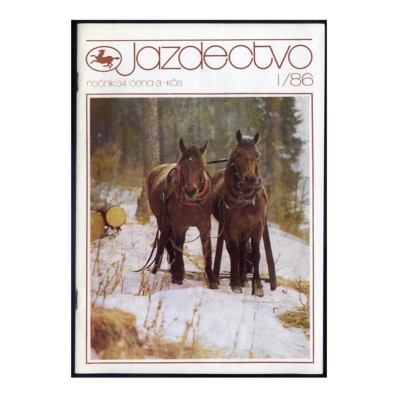 Jazdectwo. Miesięcznik. R.34 (1986). Nr 1-12 (komplet)
