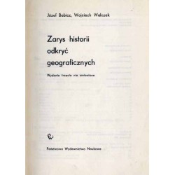 Zarys historii odkryć geograficznych